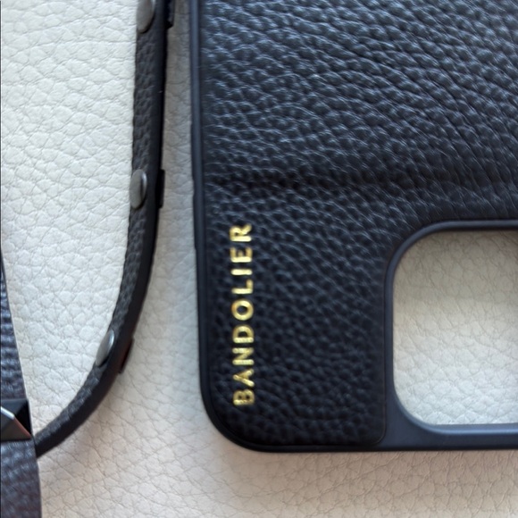 Black Sandqvist Phone Case with Strap - Picture 3 of 5